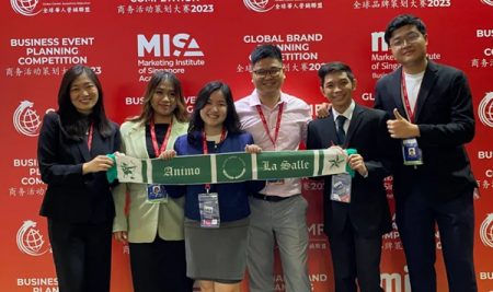 Lasallian Students Shine at Business Event Planning Competition in Singapore